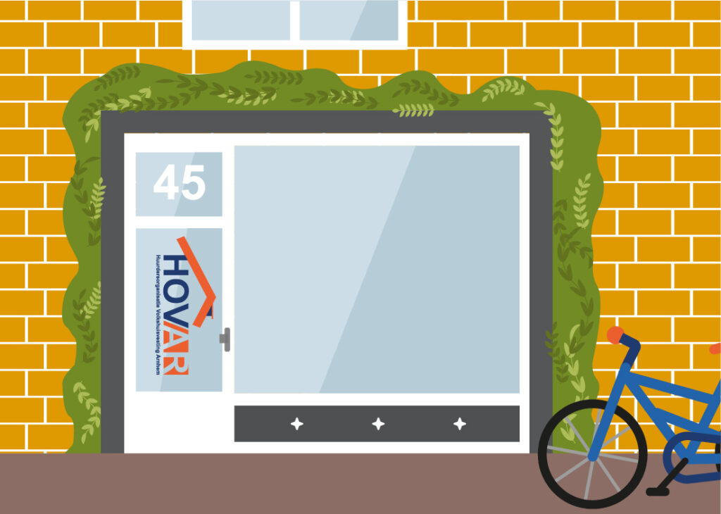 Hovar Akkerwindestraat 45 Arnhem Huurdersorganisatie Volkshuisvesting Arnhem